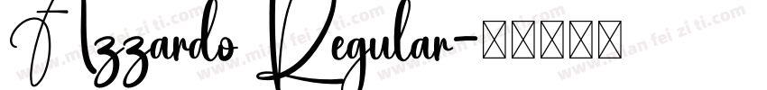 Azzardo Regular字体转换